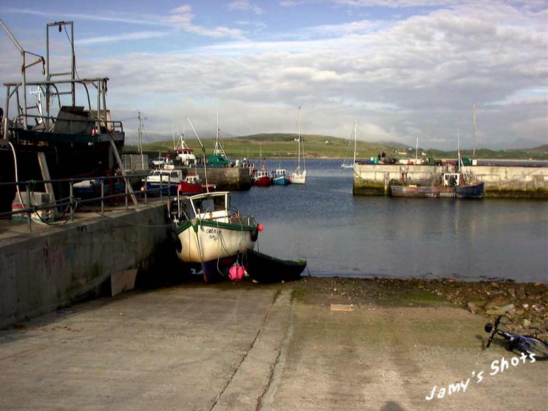 Le port de Cleggan