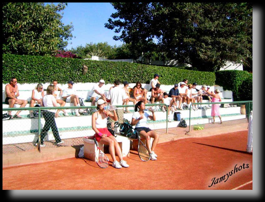 Pause pendant la finale