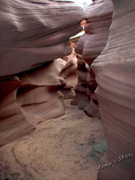 Antelope Canyon prs de Page, Arizona.