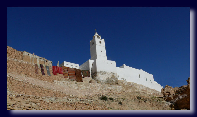 La mosque sur la crte de Chenini