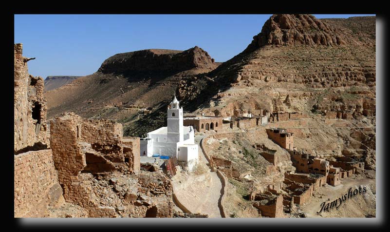 Haut du village de Chenini
