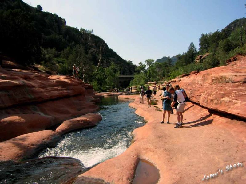 Eric et Christelle à Coconico River.