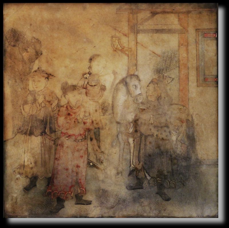 Dpart pour la chasse.