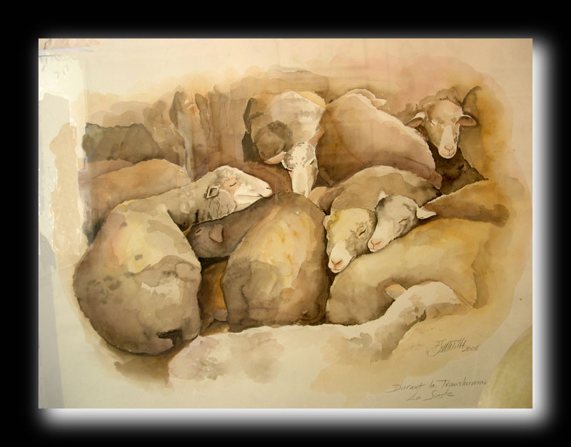 Scne pastorale provenale