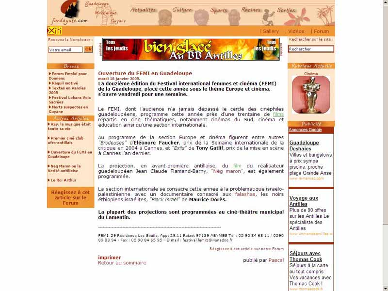 La Femi de Guadeloupe