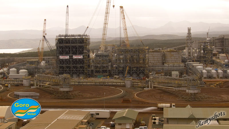 L'usine de Goro Nickel