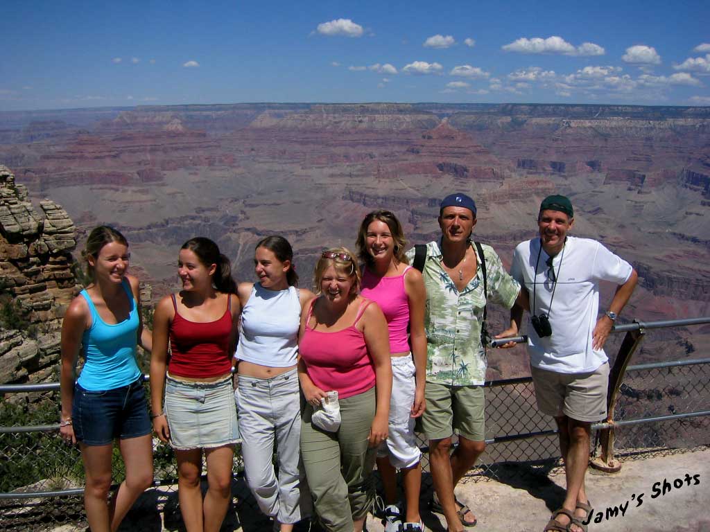 Un charmant groupe bien encadré.