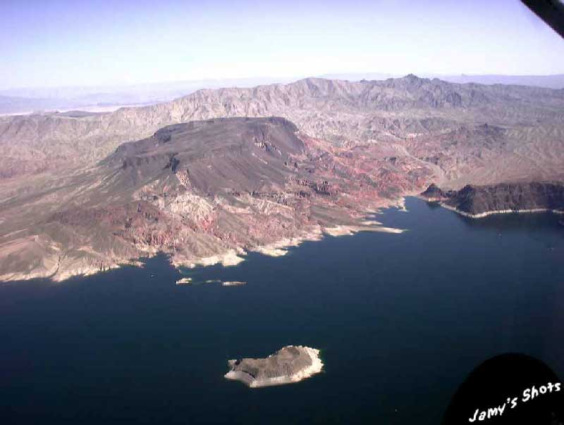 Les rivages du Lac Mead