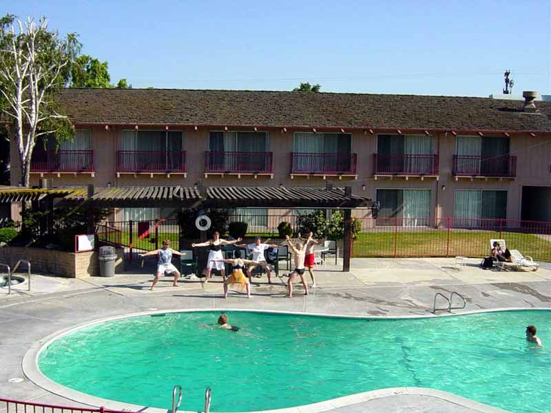 Tous autour de la piscine de modesto. Photo michel Moisso