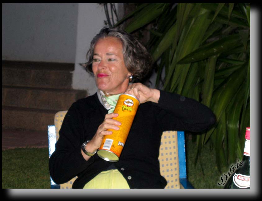 Christine prend des forces