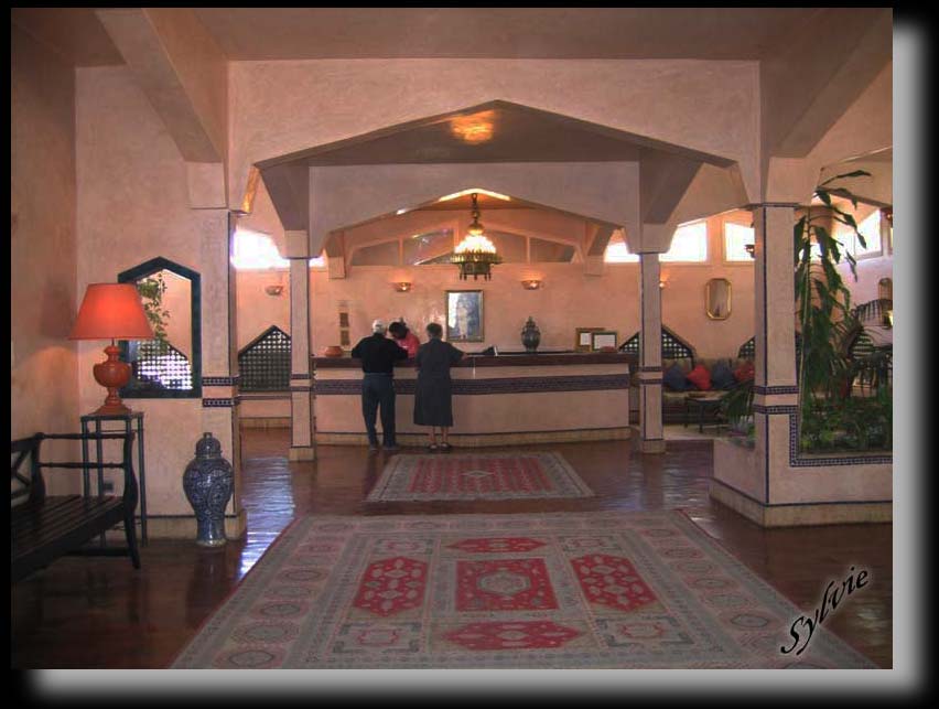 Rception de La Kasbah