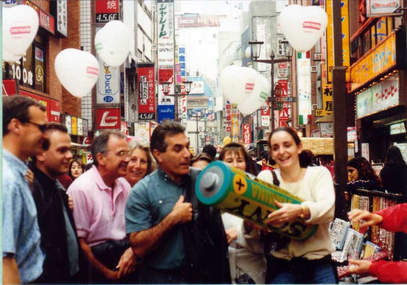 L'quipage recharge les batteries  Shibuya