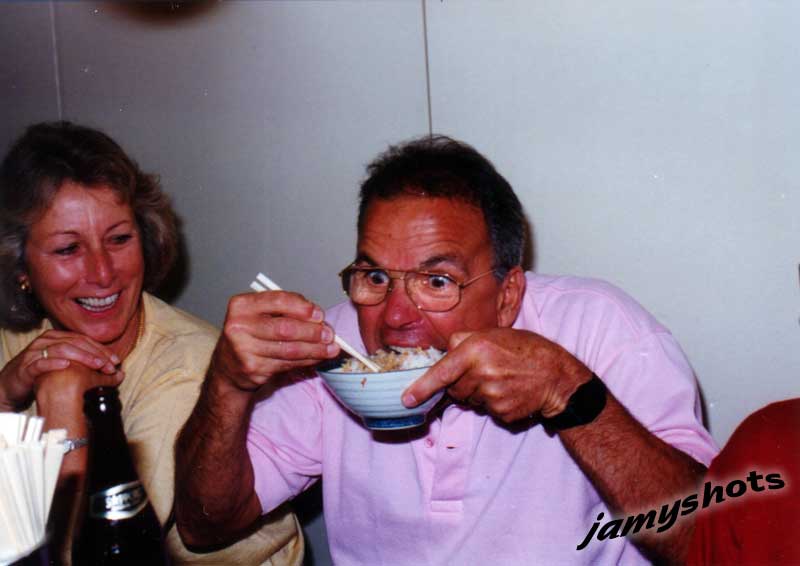 Mon ami Roger semble avoir faim!!