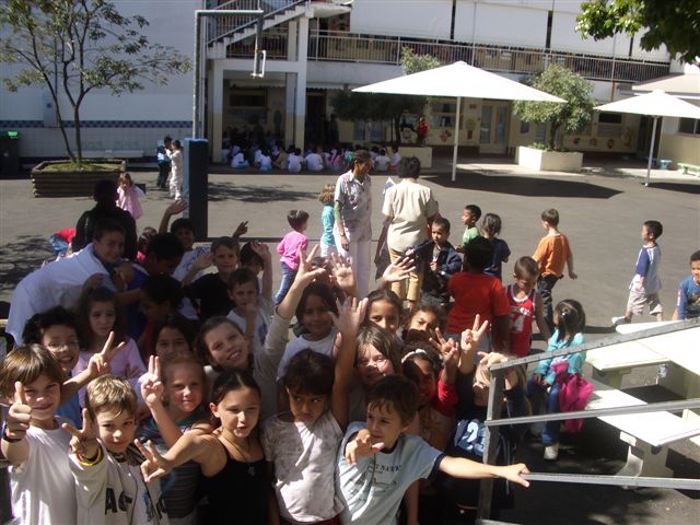 C'est l'heure de la classe.