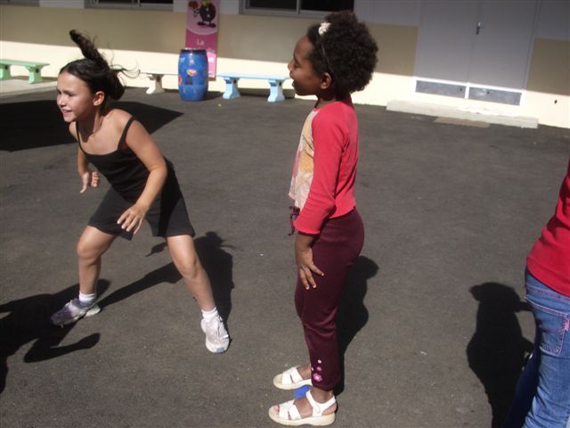 Cours de gymnastique.