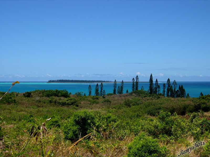 Point de vue entre Kanumera et Vao