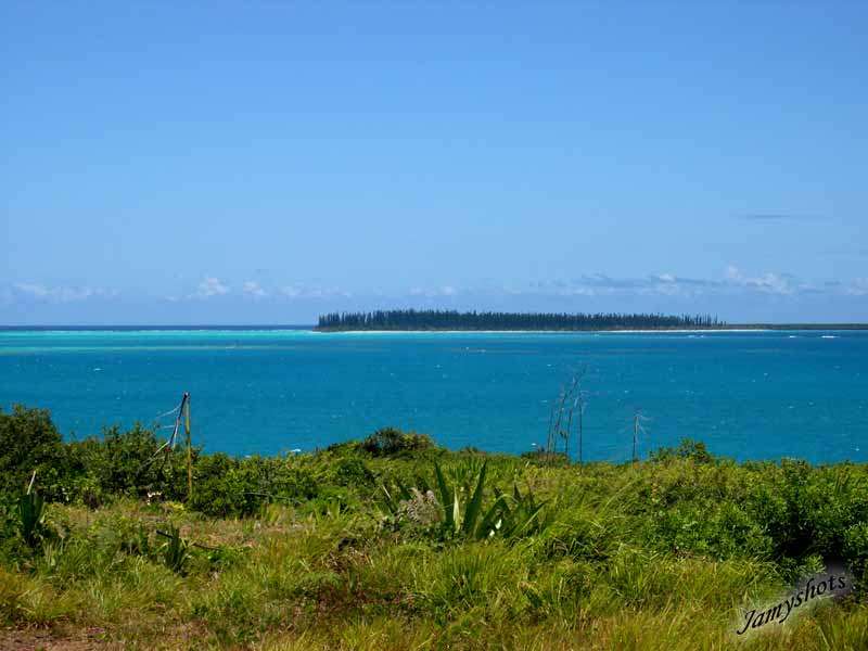Point de vue entre Kanumera et Vao
