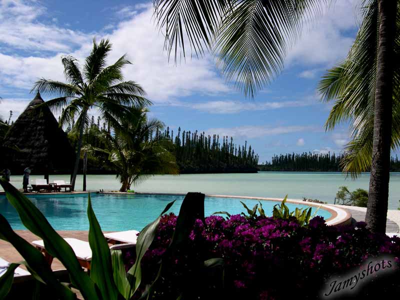 dcors magique du Mridien  la baie d'Oro