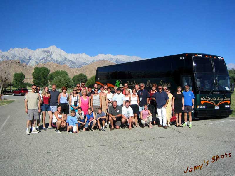 Arrêt au Eastern Sierra Visitor Center. Owens Valley. Le 10 Août