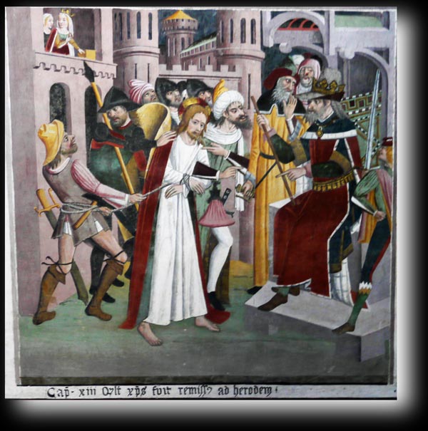 QVALITER CHRISTVS FVIT REMIS SVS AD HERODEM