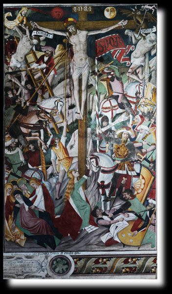 QVALITER CHRISTVS EXALTATVS IN CRVCE ET EMISIT SPIRITVM