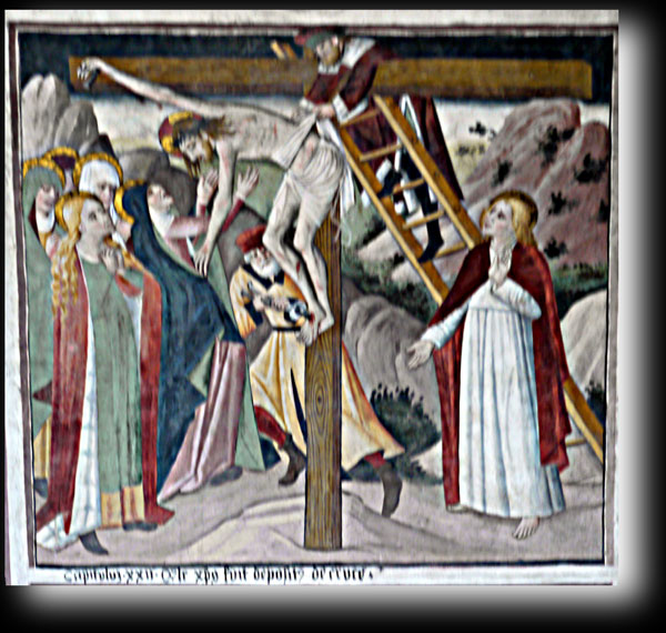 QVALITER CHRISTVS FVIT DEPOSITVS DE CRVCE