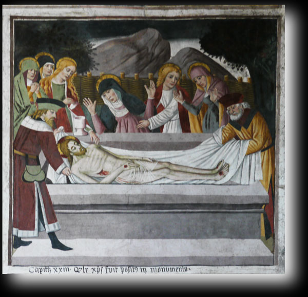 QVALITER CHRISTVS FVIT POSITVS IN MONVMENTO