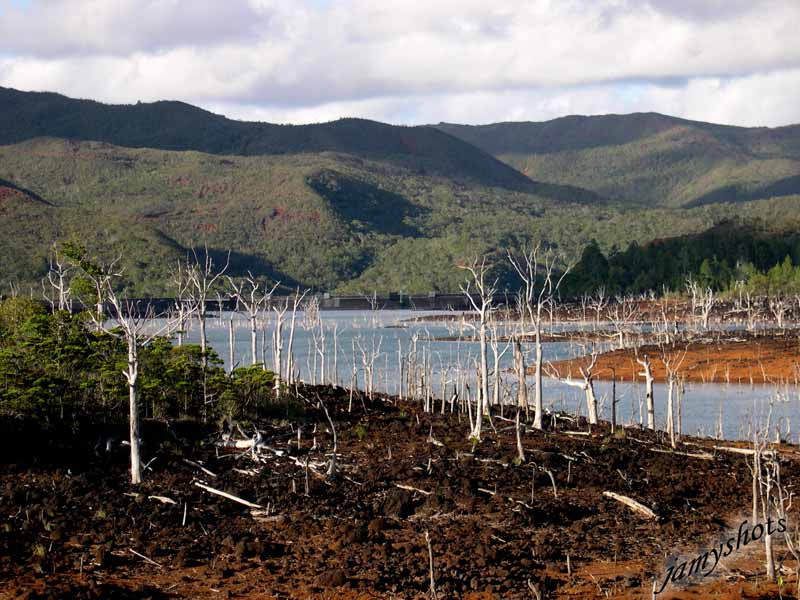  Fort noye du lac de Yat.