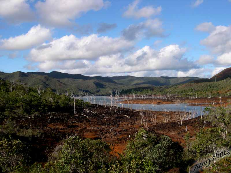  Fort noye du lac de Yat.