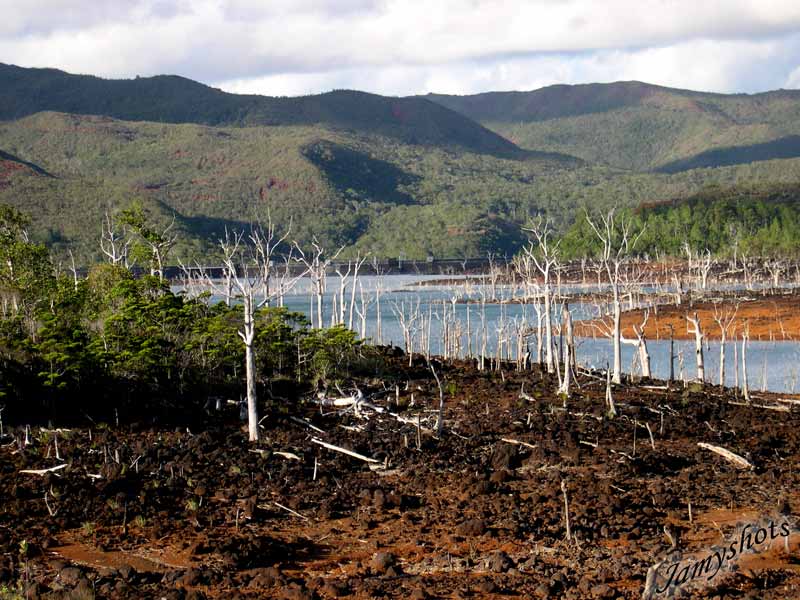  Fort noye du lac de Yat.