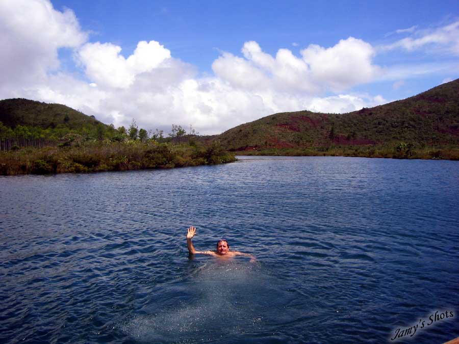 Baignade avec les dinosaures