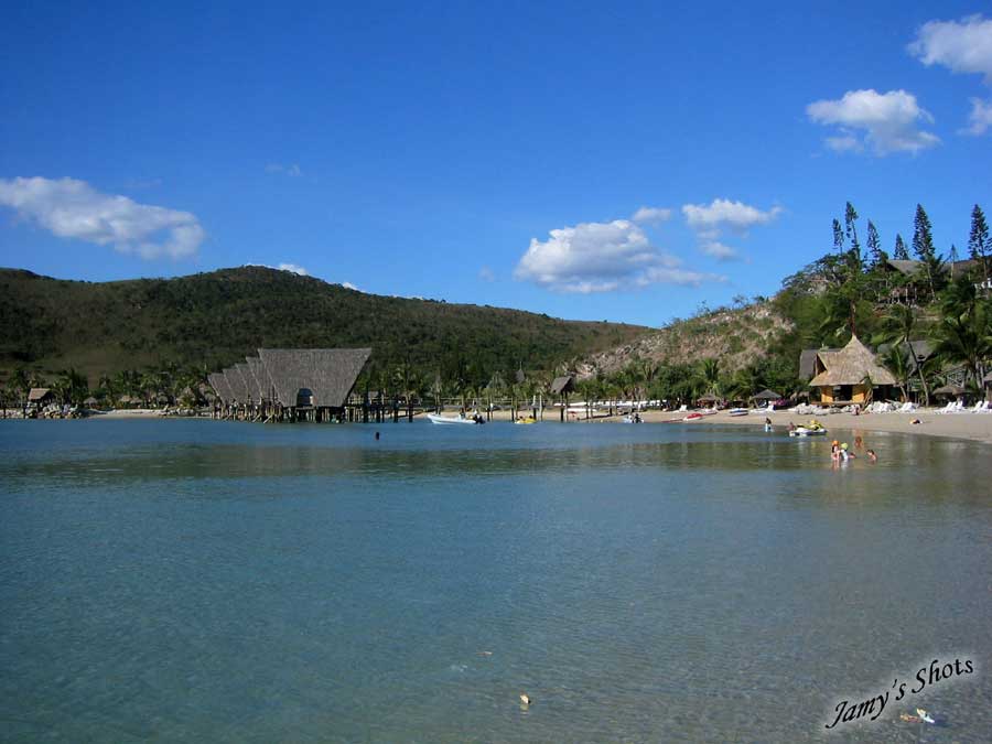 La baie du Kuendu Beach  Nouma