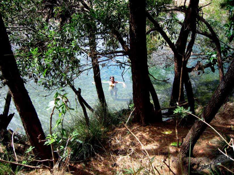 Yanita prend son bain