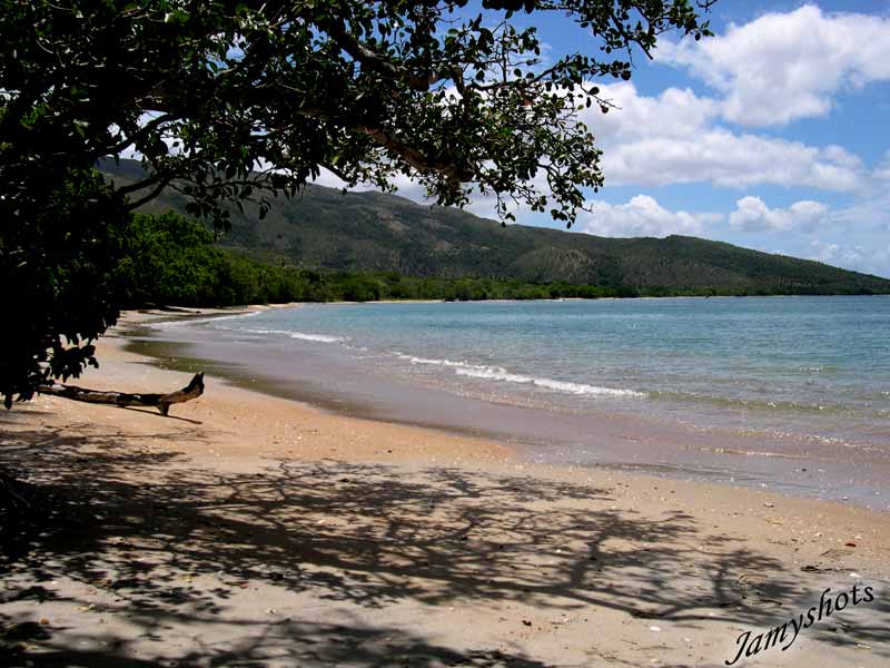 Plage de Balade sur la cte Nord Est.