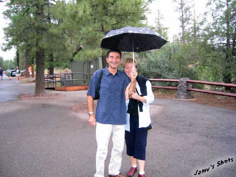 .La famille Scala  Oak Creek canyon