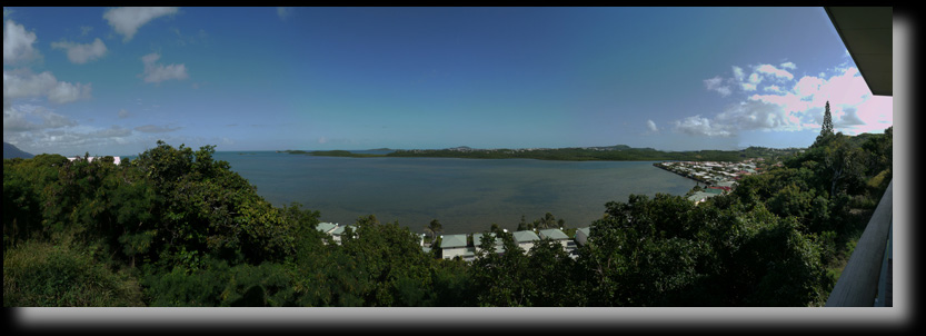 Vue de Nouma de Tina sur Mer