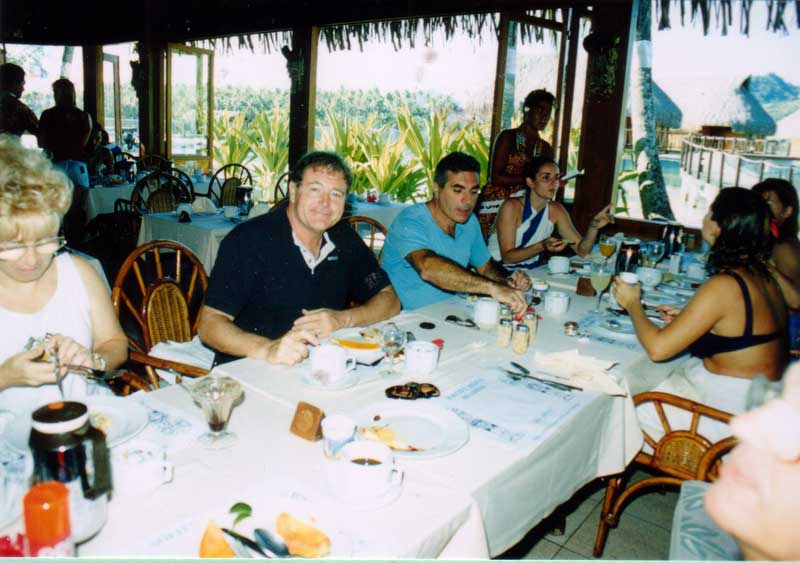 Avec Jean au petit djeuner