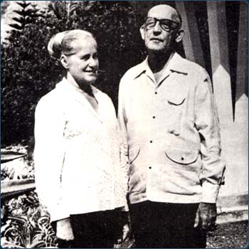 Le Dr Catala et son pouse Ida