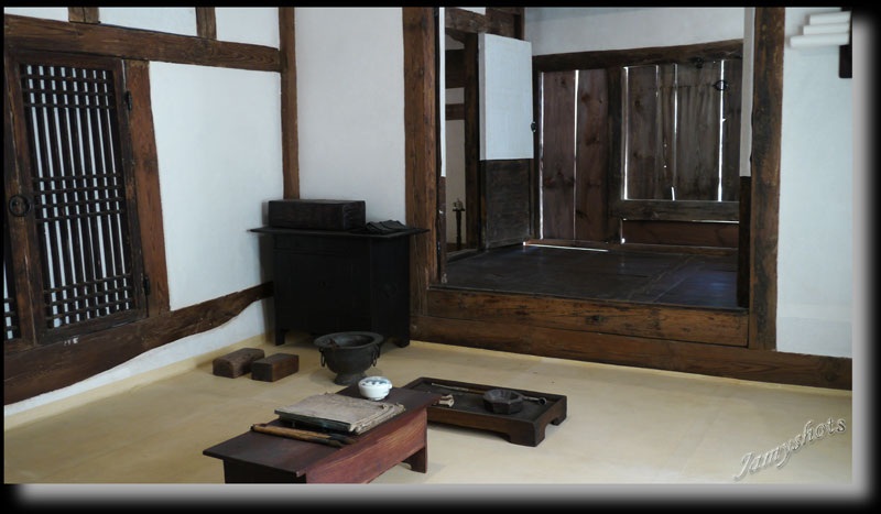 GyeongBokgung. Pice de la demeure traditionnelle