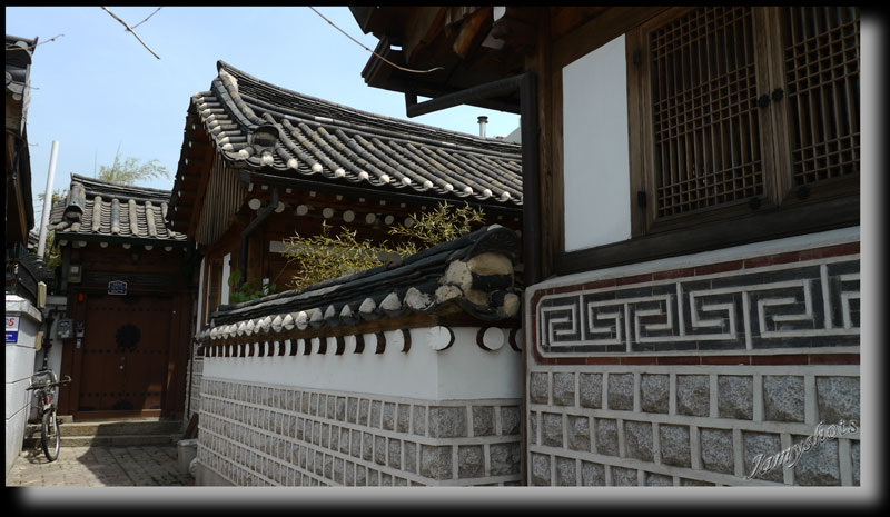 Ruelle du vieux quartier de Sam Chung Dong