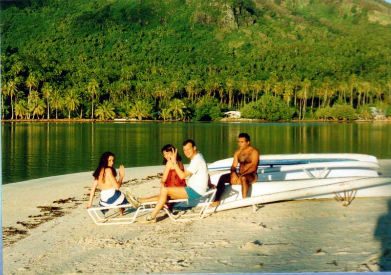 Anne Caroline, Stephanie, Patrick et jean au rveil